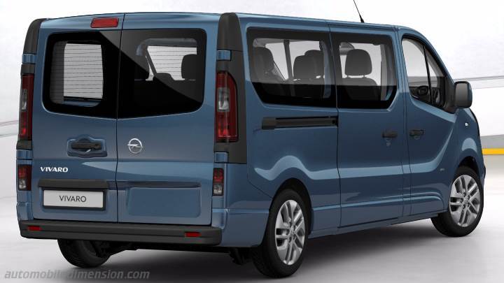 Bagagliaio Opel Vivaro Combi lg 2015