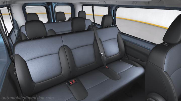 Opel Vivaro Combi lg 2015 interieur