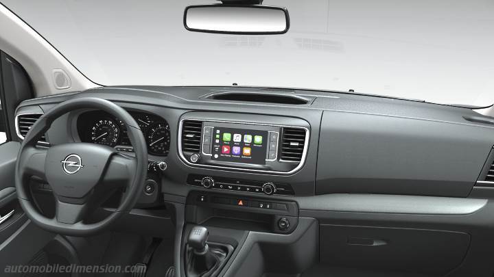 Opel Zafira Life L 2019 dashboard