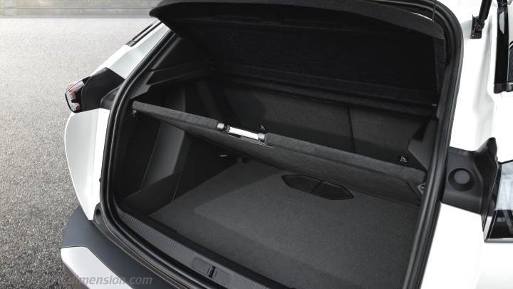 Peugeot 2008 2020 boot space
