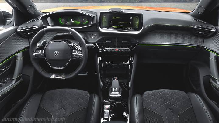 Peugeot 2008 2020 dashboard