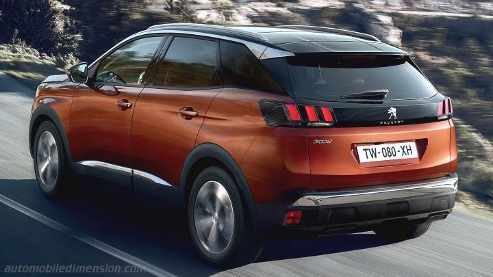 Peugeot 3008 2017 Kofferraum