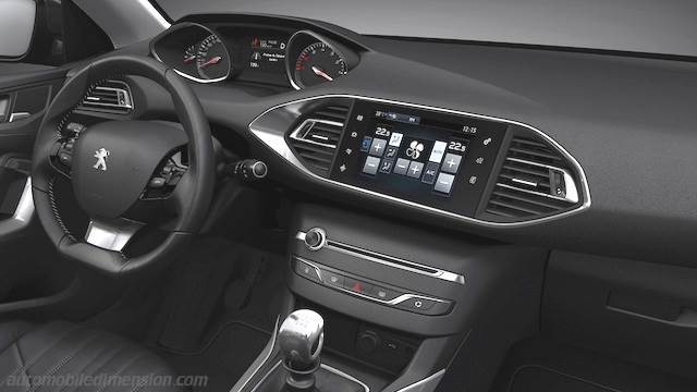 Peugeot 308 2014 dashboard