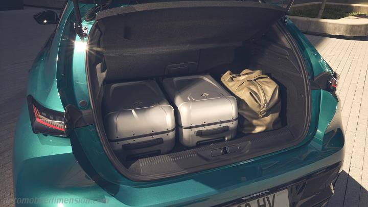 Peugeot 308 2026 Kofferraumvolumen