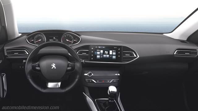 Peugeot 308 SW 2014 dashboard