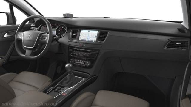 Peugeot 508 2015 dashboard