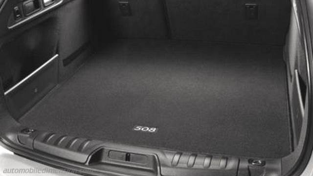 Peugeot 508 SW 2015 boot space