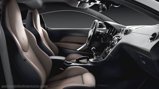  Peugeot RCZ dimensions, boot space and similars