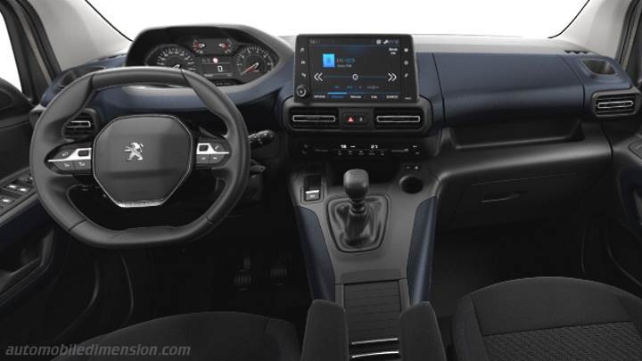 Peugeot Rifter Long 2019 dashboard