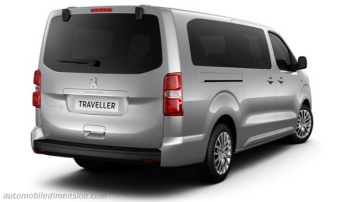 Peugeot Traveller Long 2016 boot space