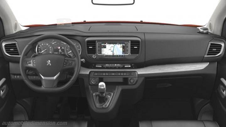 Peugeot Traveller Long 2016 dashboard