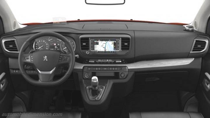 Peugeot Traveller Standard 2016 dashboard