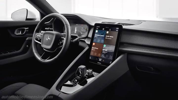 Polestar 2- 2020 dashboard