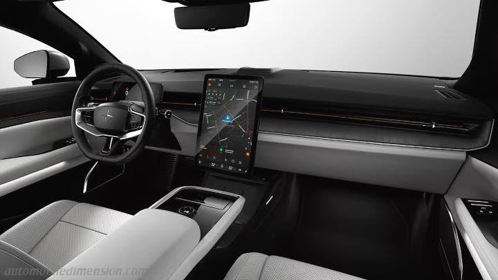 Tableau de bord Polestar 5- 2026