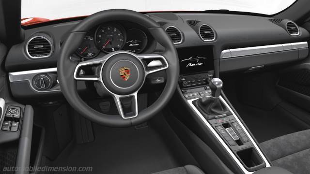 Porsche 718 Boxster 2016 instrumentbräda