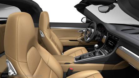 Porsche 911 Targa 4 2016 interieur