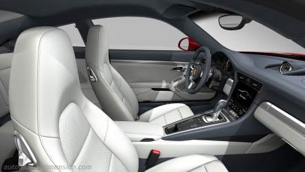 Porsche 911 Turbo 2016 interior