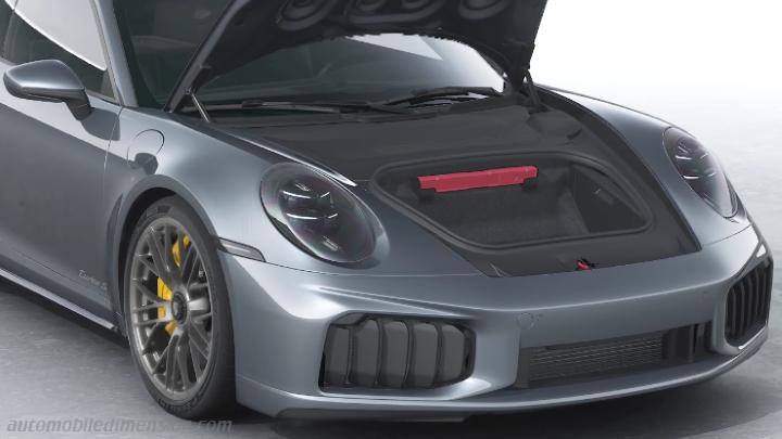 Porsche 911 Turbo 2025 kofferbak