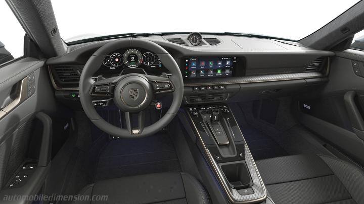 Porsche 911 Turbo 2025 dashboard