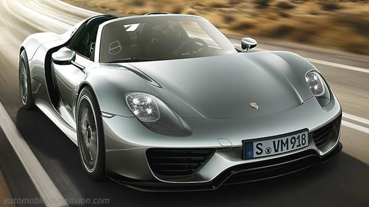 Porsche 918 Spyder 2013 Abmessungen Kofferraumvolumen Und