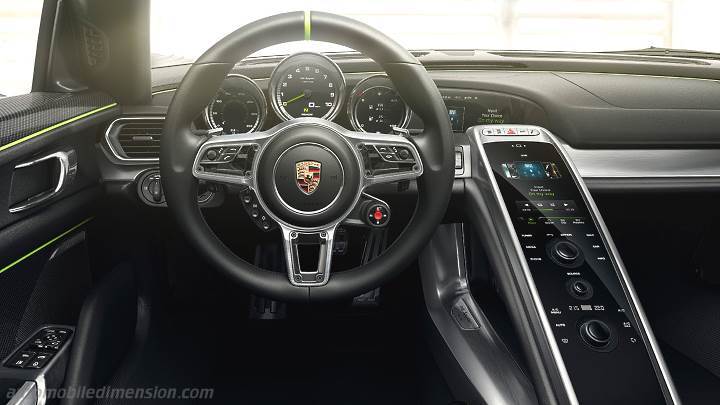 Porsche 918 Spyder 2013 Abmessungen Kofferraumvolumen Und