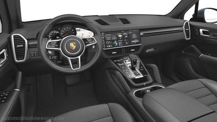 Porsche Cayenne 2018 instrumentbräda