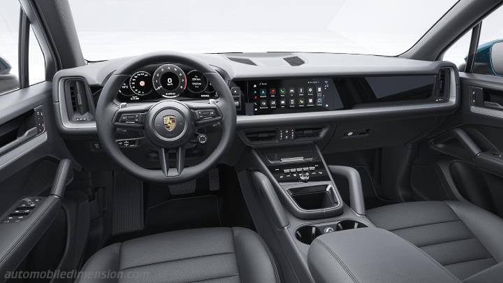 Porsche Cayenne 2024 instrumentbräda