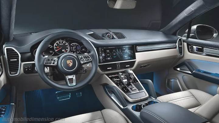 Porsche Cayenne Coupé 2019 instrumentbräda