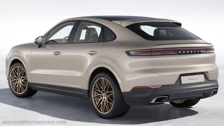 Porsche Cayenne Coupé 2024 kofferbak