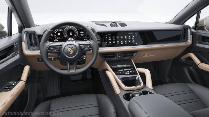 Porsche Cayenne Coupé 2024 dashboard