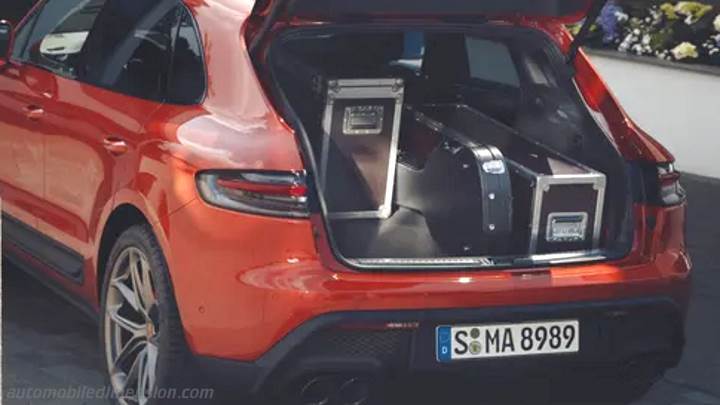 Porsche Macan 2022 boot space