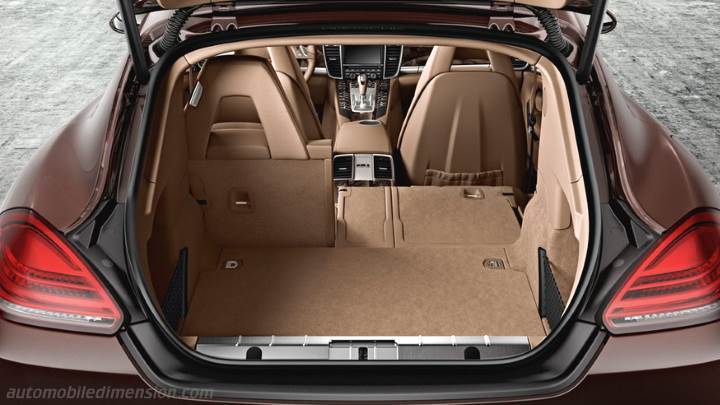 Porsche Panamera 2013 boot space