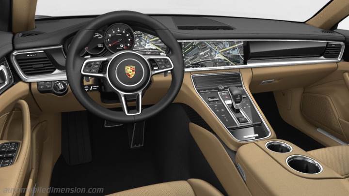 Porsche Panamera Executive 2017 dashboard