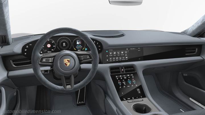 Porsche Taycan 2020 dashboard