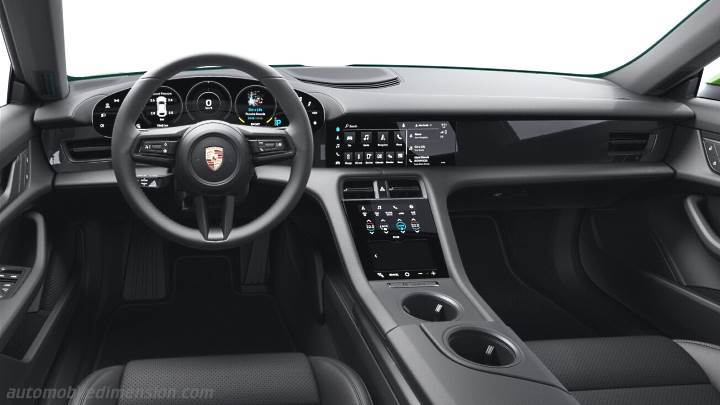 Porsche Taycan Cross Turismo 2021 dashboard