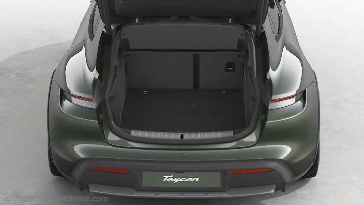 Porsche Taycan Cross Turismo 2024 bagageutrymme