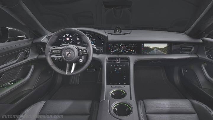 Porsche Taycan Cross Turismo 2024 dashboard