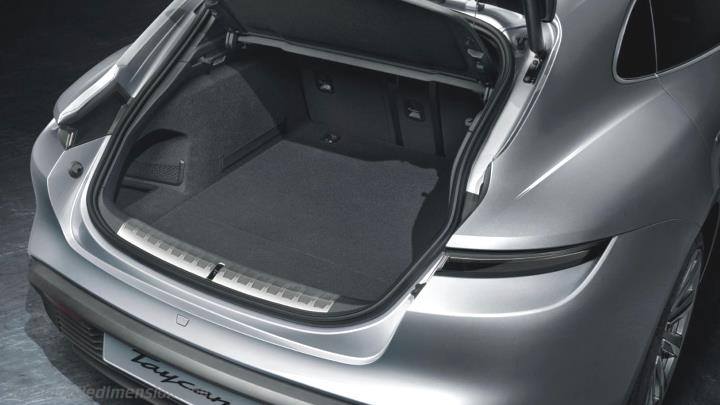 Porsche Taycan Sport Turismo 2022 boot space