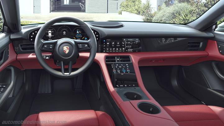 Porsche Taycan Sport Turismo 2022 dashboard