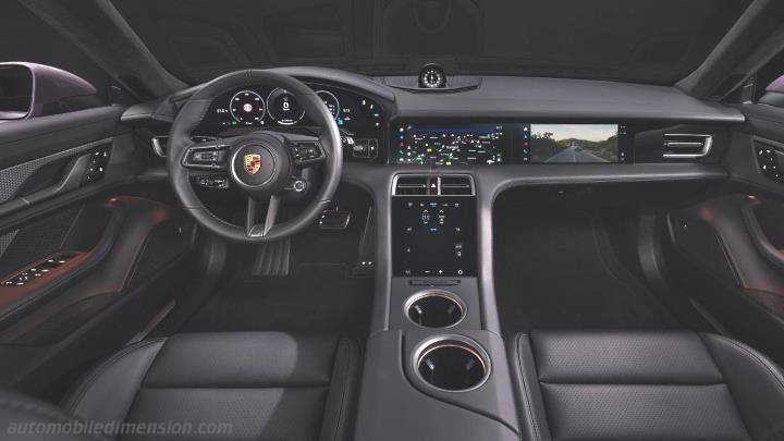 Porsche Taycan Sport Turismo 2024 dashboard