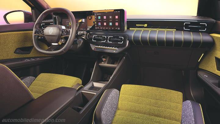 Renault 5 E-Tech 2024 dashboard