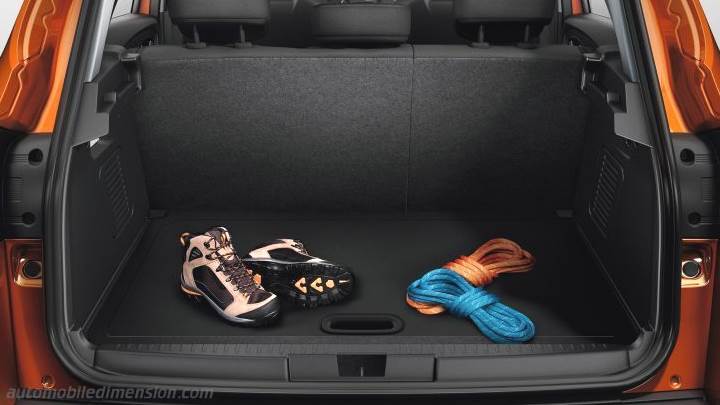 Renault Captur 2017 boot space