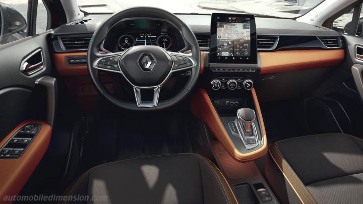 Renault Captur 2020 dashboard