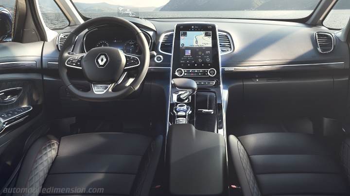 Renault Espace 2020 dashboard