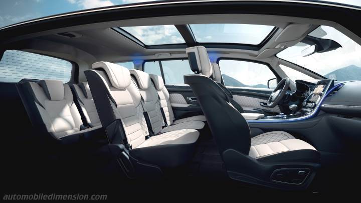 Renault Espace 2020 interieur