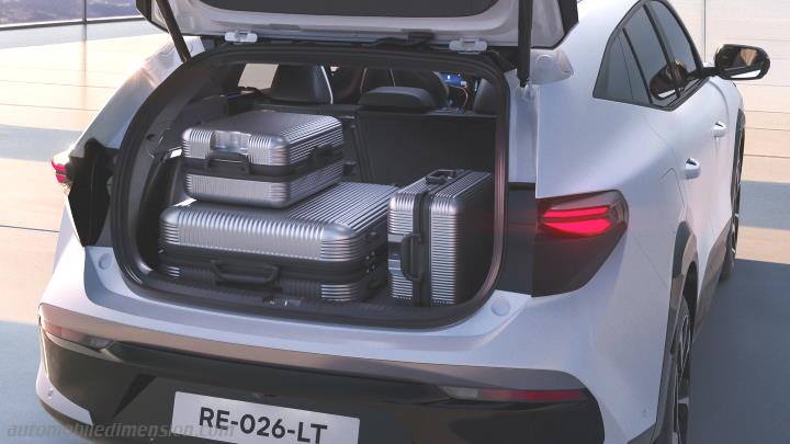 Renault Filante 2026 bagageutrymme