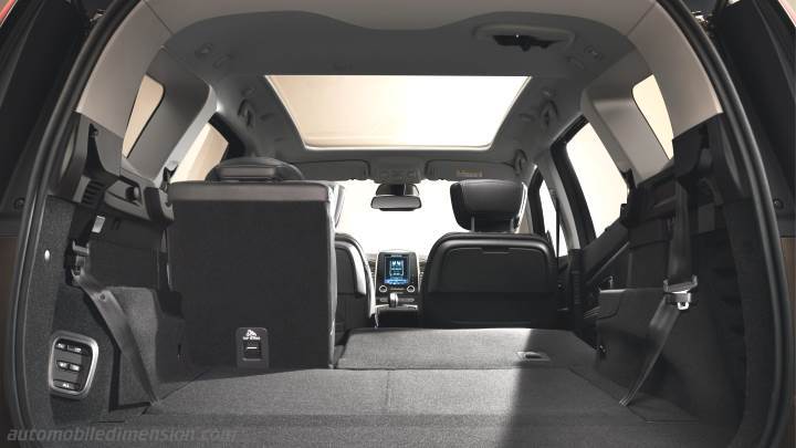 Renault Grand Scenic 2016 boot space
