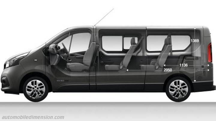 Renault Grand Trafic Combi 2015 interieur