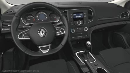 Renault Megane 2016 instrumentbräda