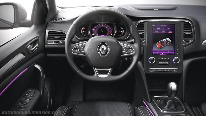 Renault Megane Sport Tourer 2016 instrumentbräda